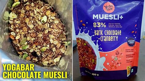 Muesli Under Rs Yogabar Dark Chocolate Cranberry Muesli With