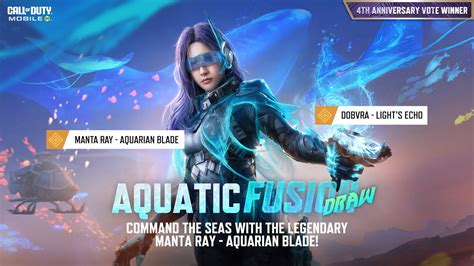 Legendary Manta Ray Aquarian Blade Gameplay Garena Call Of Duty