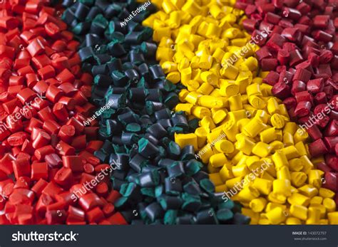 Colorful Masterbatches Over Royalty Free Licensable Stock Photos