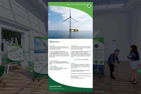 Exhibitions Green Volt Windfarm