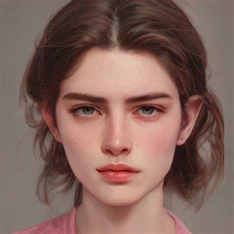 Artbreeder portraits by oliviahdevlin Inspiração Personagens