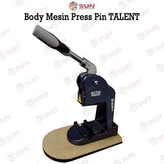 Jual Paket Alat Mesin Press Pin Talent Deluxe 44mm 58mm Peniti 75mm