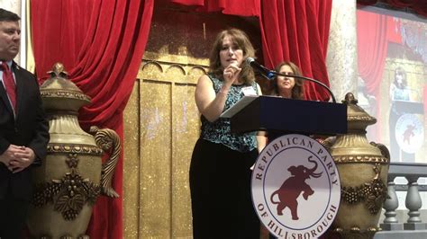 Florida GOP Honoree Quiets Crowd At Hillsborough GOP Dinner