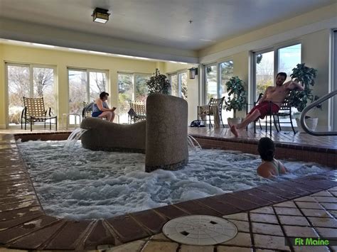 Relax in the Roman spa & outdoor hot tub at Meadowmere Resort, Ogunquit ...