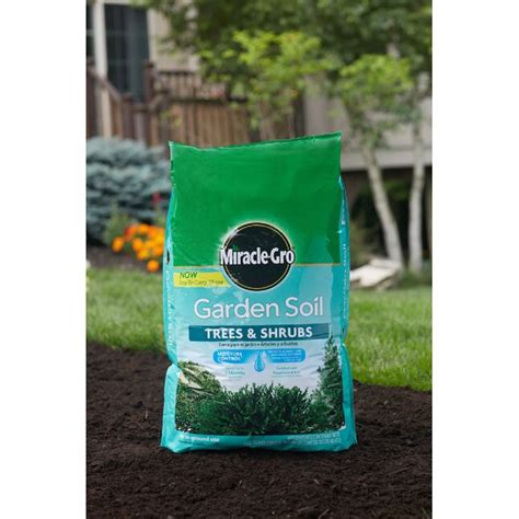 Miracle Gro Trees And Shrubs 15 Cu Ft Garden Soil In The Soil Department