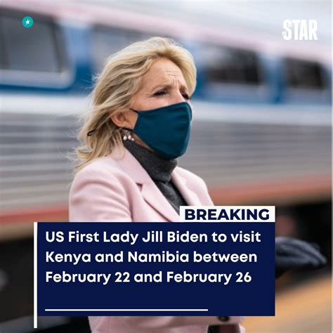 Thestarkenya On Twitter Us First Lady Jill Biden To Visit Kenya And