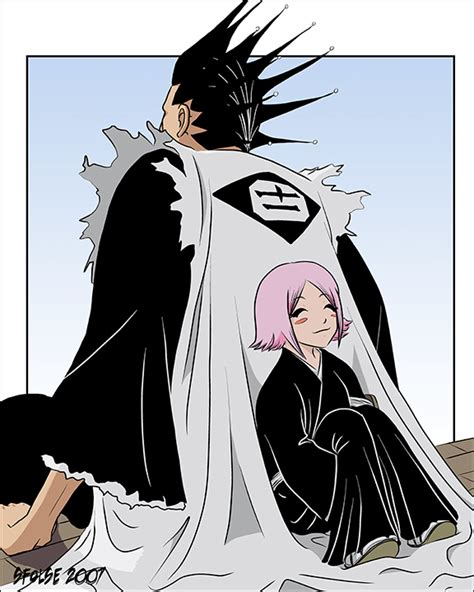 Kenpachi and Yachiru Color by telophase on DeviantArt