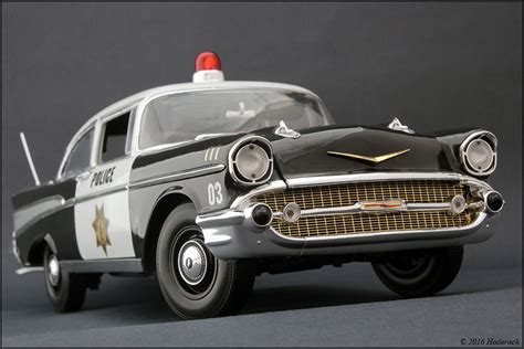 118 1957 Chevrolet Bel Air Police Highway 61 Dx Classic Vintage