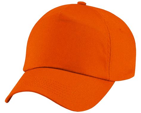 Casquette Orange Fluo Sans Motif CAS1SM FARENC FABRICANT Collier