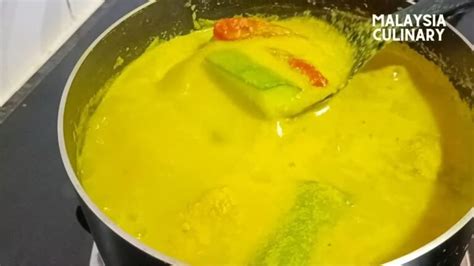 Resepi Gulai Kuning Ikan Tenggiri Terengganu Terkini 2024