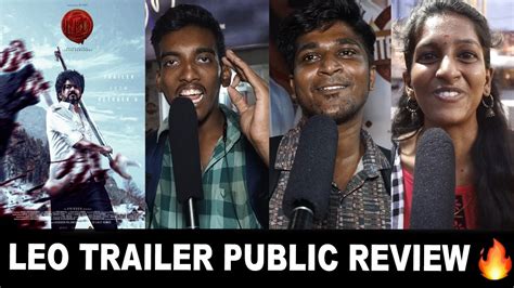 LEO TRAILER Public Review LCU Leo Trailer Public Reaction Leo