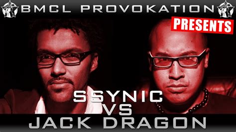 Bmcl Provokation Ssynic Vs Jack Dragon Am Live Ansage