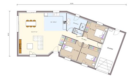 Plan Maison 110m2 Plein Pied 3 Chambres Ventana Blog