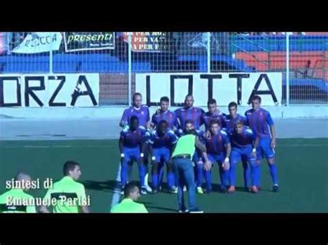 Calcio Serie D Troina Igea Virtus Highlights Youtube