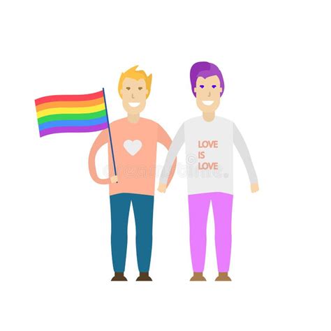 Gay Lgbt Couple Holding Hands Stock Illustrations 431 Gay Lgbt Couple