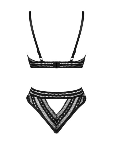 Obsessive Lingerie Natilya Provocante Set Reggiseno E Mutandine