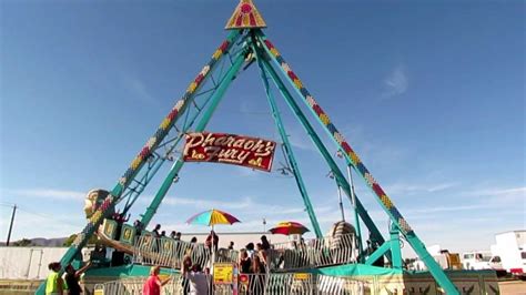 Pharaoh S Fury Ride At The Carnival Youtube