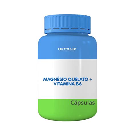 Magnesio 400 Mg Vitamina B6 25mg 60 Cápsulas