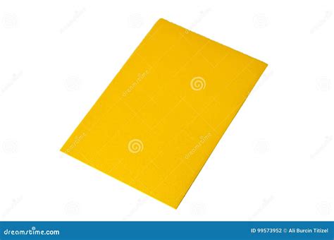 Yellow Note Paper Stock Photo Image Of Office Copy 99573952