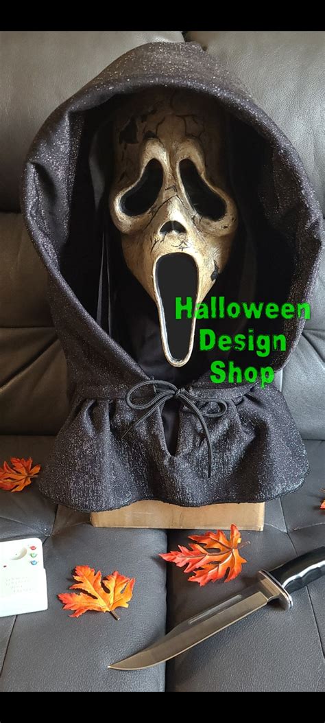 Handmade Custom Scream Billy Loomis Ghostface Mask Rehaul Scream Stab