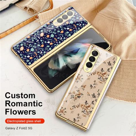 Case Samsung Galaxy Z Fold 3 5G 2021 Hardcase GKK ORIGINAL Marble