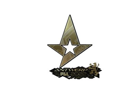 Sticker Astralis Gold Antwerp 2022 CS GO CS2 Wiki By CS MONEY