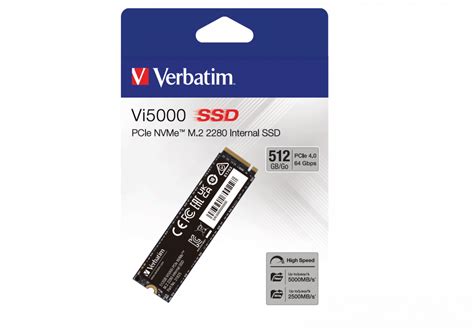 Vi Internal Pcie Nvme M Ssd Gb Verbatim