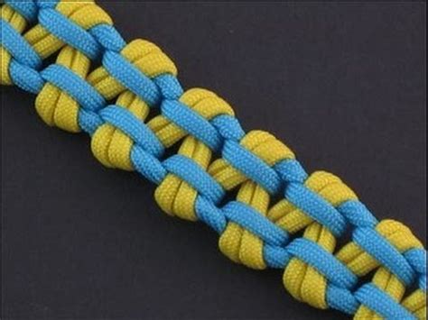 How To Make The Switchback Path Bar Paracord Bracelet By Tiat Youtube