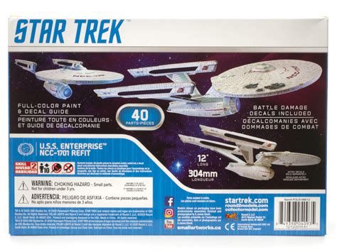 Polar Lights Star Trek U S S Enterprise Refit Wrath Of Khan Edition