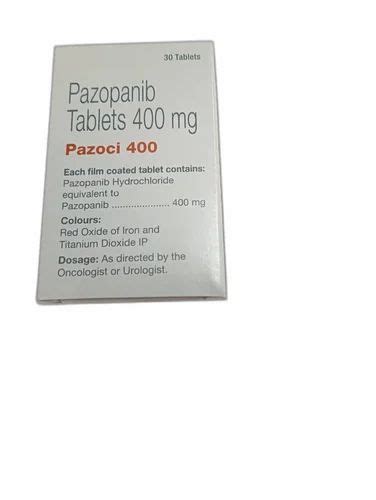 Pazoci Mg Pazopanib At Rs Bottle Pharmaceutical Tablets In