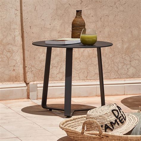 elevate  space   contemporary outdoor side table