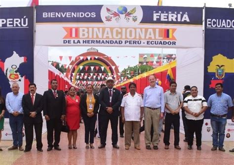 Feria Binacional Tumbes testimonio del dinamismo económico de la paz