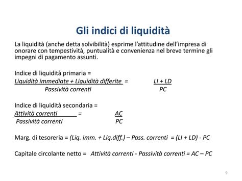 Gli Indici Di Bilancio Universita Carlo Cattaneo Liuc Ppt Scaricare