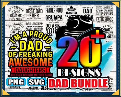 Dad Bundle Designs Father S Day Svg Daddy Svg Father Svg Papa