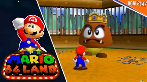 EL REY GOOMBA SUPER MARIO 64 LAND 01 AgalPlay YouTube