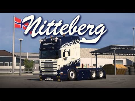 Nitteberg Scania 164g Replica In ETS2 Open Pipe V8 Sound YouTube