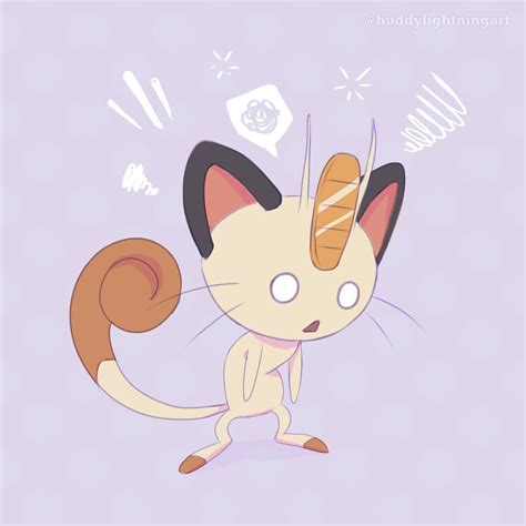 Meowth 😵 Fanart Rpokemon