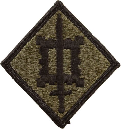 Flying Tigers Surplus 18th Engineer Brigade Patch Subdued