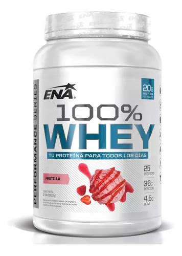 Whey Protein G Pura Pack Ena Masa Muscular Crossfit Sabor Frutilla