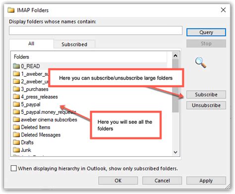 How To Set Up Imap Folders In Outlook Pilottwin