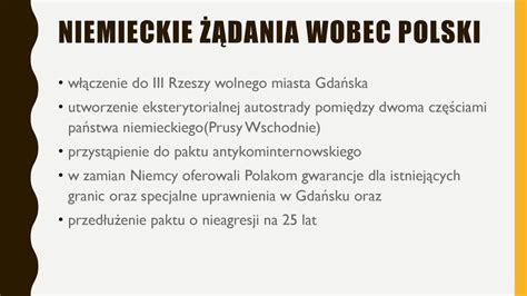 Polska w przededniu II wojny światowej ppt pobierz