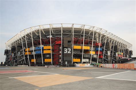 Gallery of Workers Begin Dismantling Qatar’s Stadium 974, the First ...