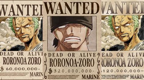 Roronoa Zoros New Bounty Revealed New Bounty Of The Straw Hats Vice