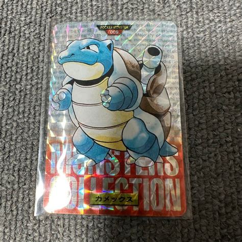 Pokemon Carddass Blastoise Made By Bandai Hobbies Toys