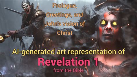 Ai Generated Art Revelation Prologue Greetings And Doxology John