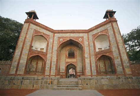 Entrance Gate At Humayun Tomb Stock Photo Image Of Architecture Arab