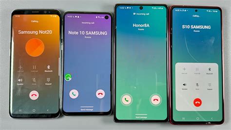 Incoming Calls Group Phones Samsung S10e Vs Samsung S9 Samsung Note