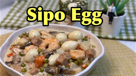 How To Cook Sipo Egg Sipo Egg Recipe Youtube