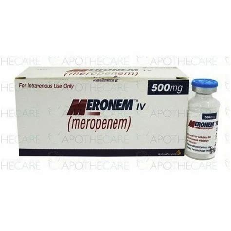 Meropenem Injection Strength 500 Mg At Rs 700 Piece In Mumbai ID