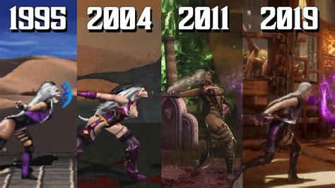 The Evolution Of Sindel S Scream Youtube